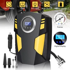 Car Air Pump Compressor 150 PSI Tire Inflator Electric Portable Auto 12V DC Volt