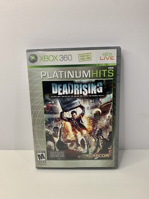Dead Rising Platinum Hits (Microsoft Xbox 360, 2006) Complete with Manual (CIB)