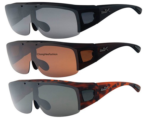 REVEX Occhiali da sole Polarizzati Avvolgente adatta sopra la miopia  prescrizione Lenti Flip-Up | eBay