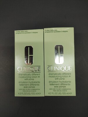 Clinique Dramatically Different Moisturizing Lotion+ with Pump, 4.2oz  Dry Skin 
