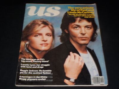 1978 MARCH 21 US MAGAZINE - PAUL & LINDA MCCARTNEY - FRONT COVER - L 4006