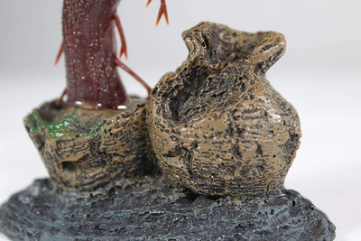 Deco-Replicas Bonsai Tree Aquarium Decoration   Orange   Safe for Freshwater ...
