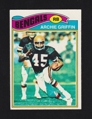 Archie Griffin Rookie Card 1977 Topps #269 Two Time Heismann Winner!!