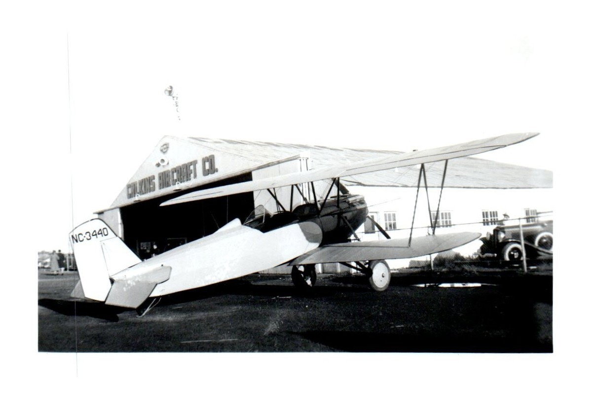 Stearman C Biplane Airplane Vintage Photograph 5x3.5