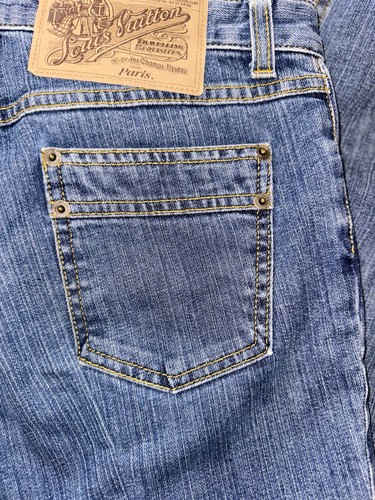 Women's Louis Vuitton Blue Cotton Jeans Size FR38 W30" - Picture 5 of 19