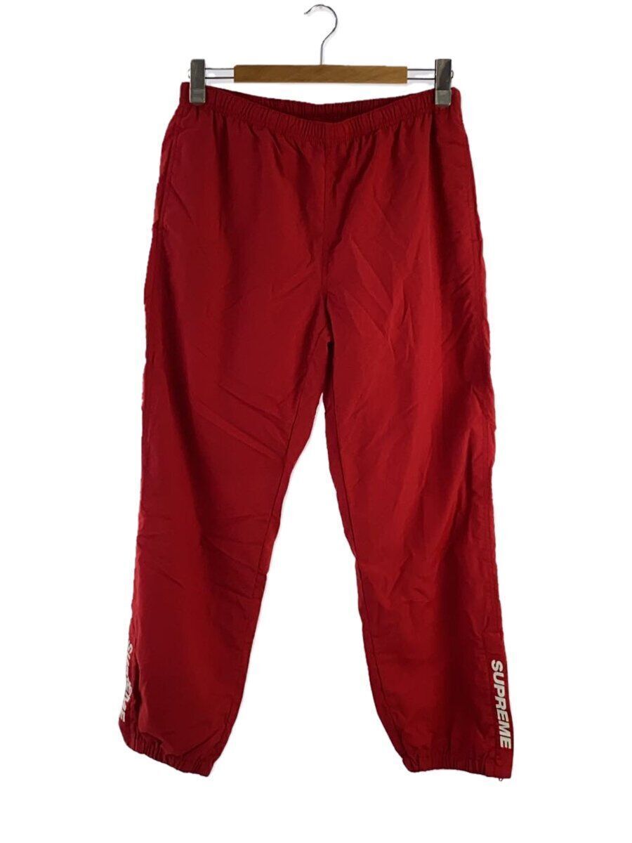 Supreme straight pants S nylon RED plain warm up Used | eBay Supreme straight pants S nylon RED plain warm up Used | eBay