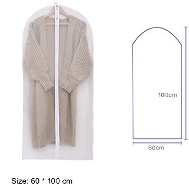 ISSLO 50 Gusseted Travel Garent Bag with Clear Zipper Pouch ISSLO 50 Gusseted Travel Garent Bag with Clear Zipper Pouch