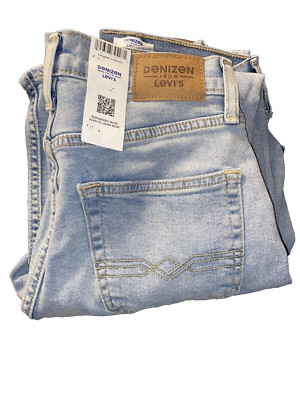 DENIZEN from Levi's Men's 286 Slim Fit Taper Jeans - Blue medium Wash size 28X30
