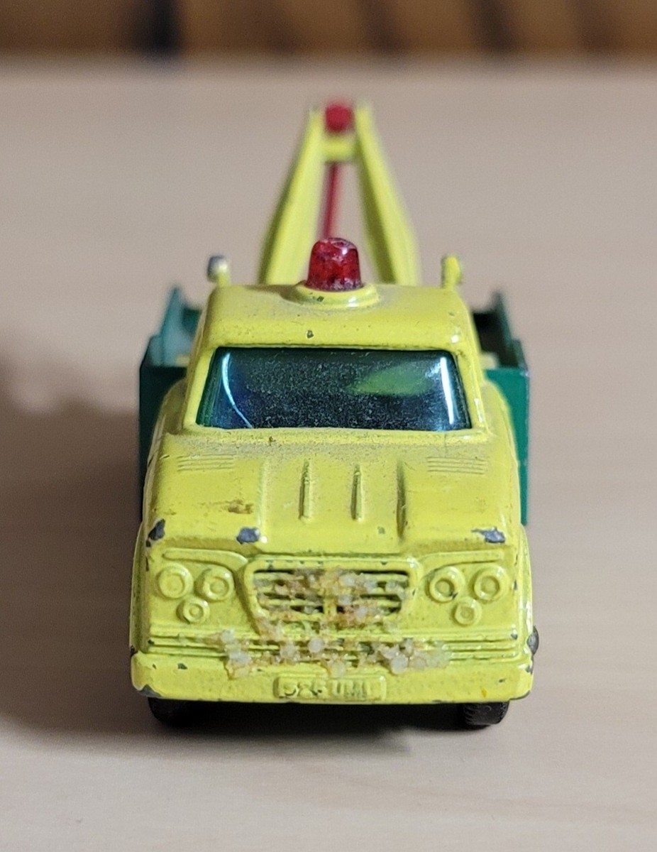 Vintage Matchbox Lesney BP Dodge Wreck Truck No. 13 Wrecker Tow