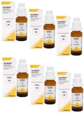 🌿 ADEL 34 Drops 20ml – Homeopathic Remedy for Spleen & Liver Health – Pack of 6