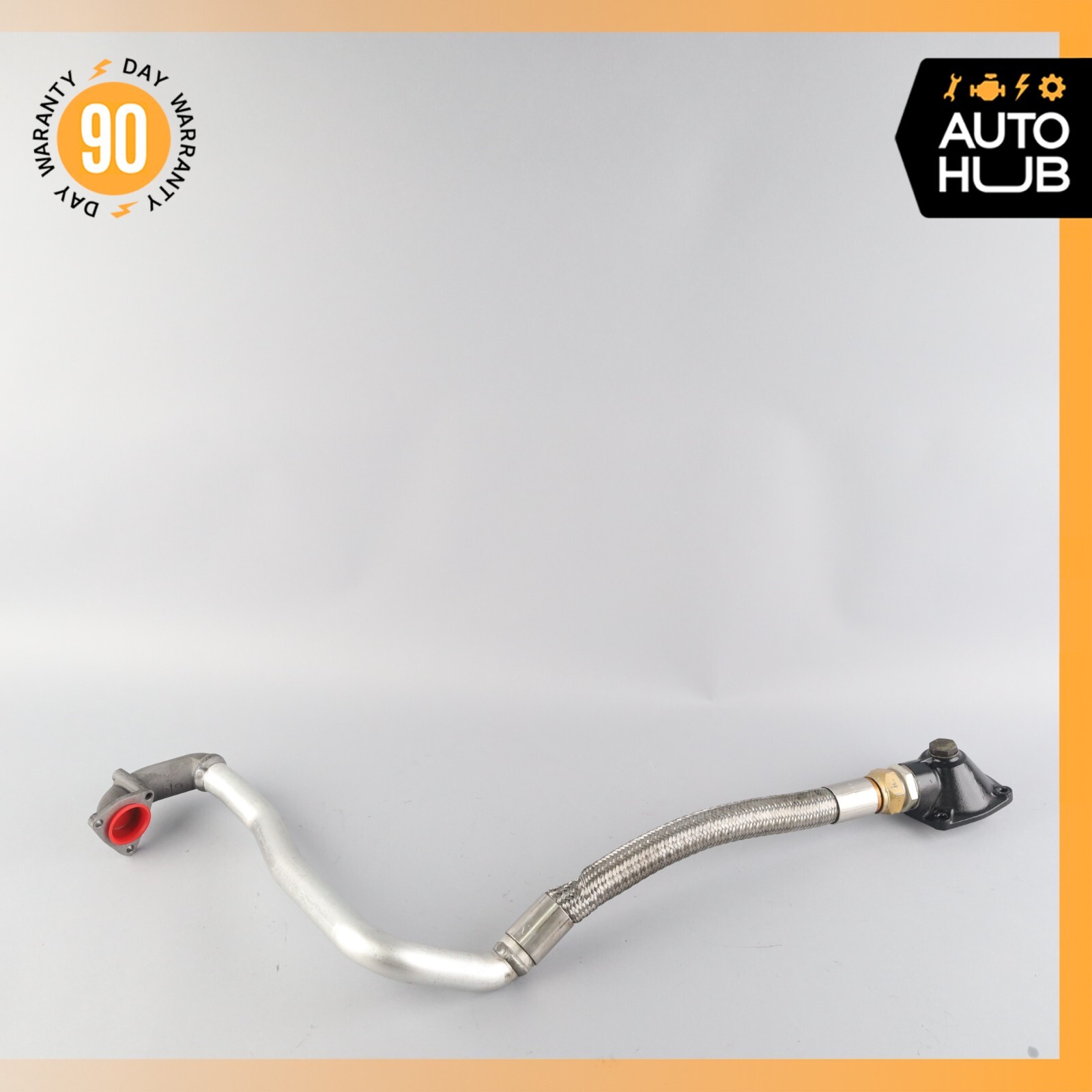 02-07 Maserati M138 Coupe 4200 GT Engine Heat Exchanger Oil Feed Line OEM 67k