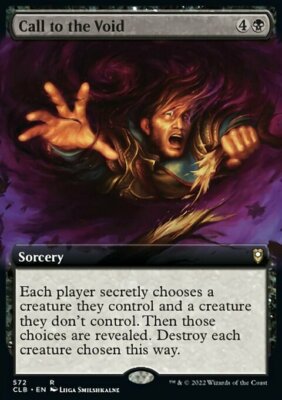 MTG Call to the Void (572/1023) Commander Legends Battle for Baldur's Gate LP