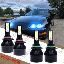 For Acura Integra 1994-2001 - 8000K Ice Blue LED Headlight High & Low Beam Bulb