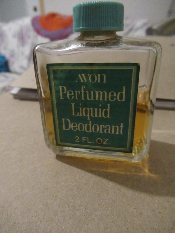 Vintage Avon  Perfumed Liquid Deodorant 2 Ounces