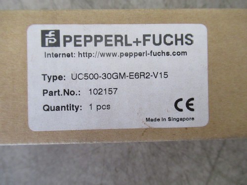 Pepperl+Fuchs UC500-30GM-E6R2-V15 Ultraschallsensor Sn 30-500mm Pepper+F. 102157 - Bild 2 von 12