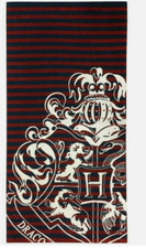 TOALLA DE PLAYA/BAÑO HARRY POTTER TERCIOPELO SUAVE 71x141 cm LICENCIA OFICIAL