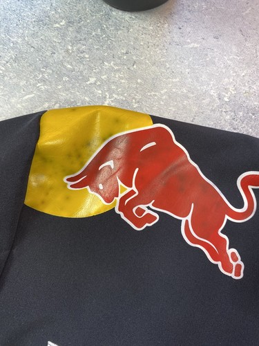 Pepe Jeans Red Bull Racing Men's Jacket Big Logo Size Small - Picture 8 of 18