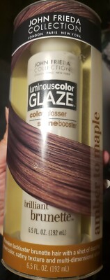 John Frieda Luminous Color Glaze Color Glosser Brilliant Brunette Amber to Maple