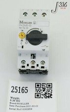 25165 MOELLER MOTOR-PROTECTIVE CIRCUIT-BREAKER, 6.3 - 10A NEW PKZM0-10