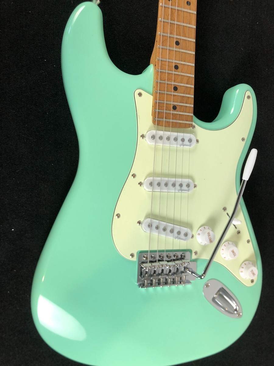 Harley Benton ST-62CC MN Seafoam Green Guitar w/ Maple Neck | eBay