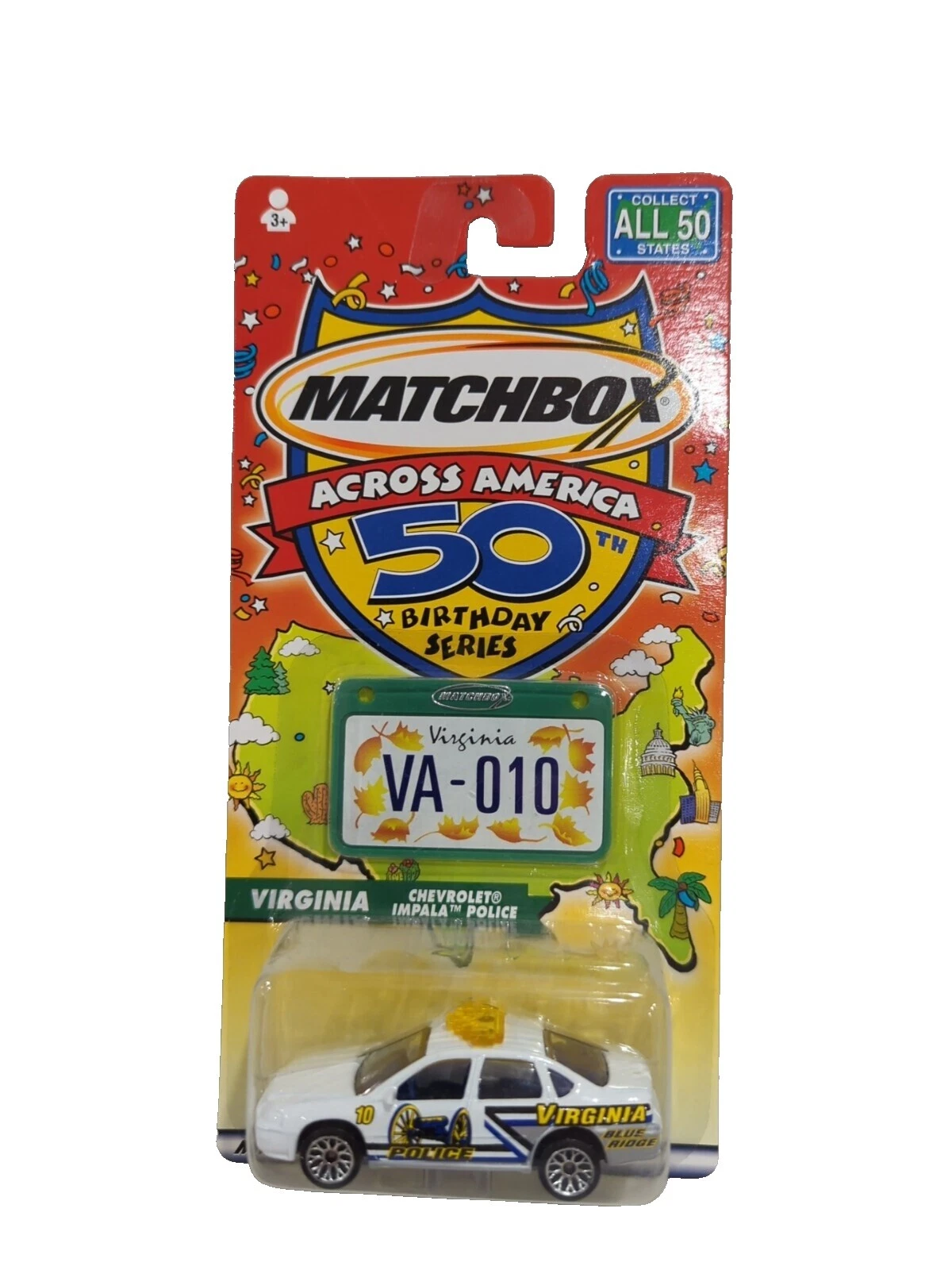 Blanco Matchbox Chevrolet Vehículos Diecast y de juguete