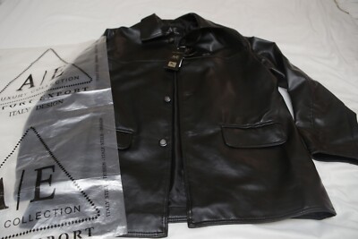 AX Armani Exchange Men's Faux Leather Jacket | eBay