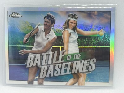 Margaret Smith Court Battle Of The Baselines 2021 Topps Chrome Tennis # BB-5