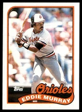 1989 Topps Eddie Murray #625 Baltimore Orioles