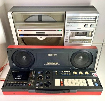 Vintage SONY CFS-C7 Chord Machine Radio Cassette Recorder Showa