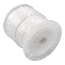 5/16" Nylon Rope 250FT Solid Braid High UV and Abrasion Resistance Industrial