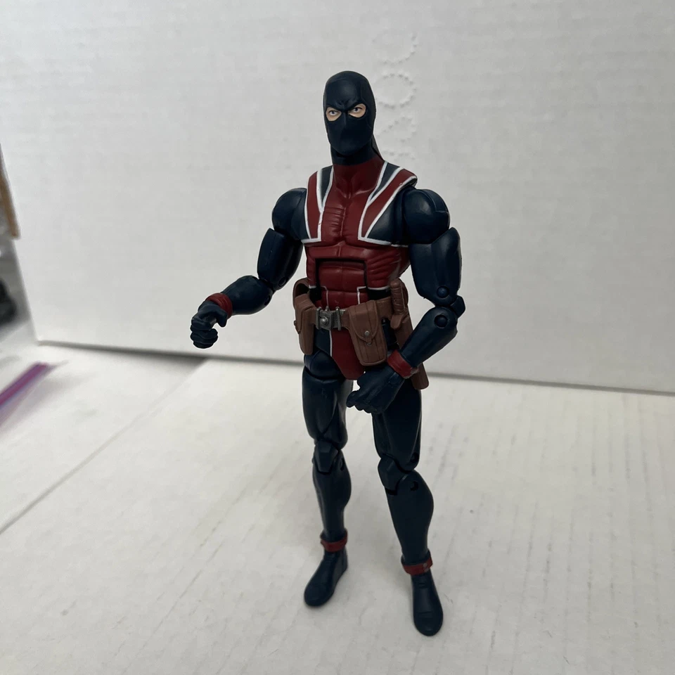 Figura de acción Hasbro Marvel Universe 'Union Jack' # 026 2009 serie 1 Foto 3 de 4