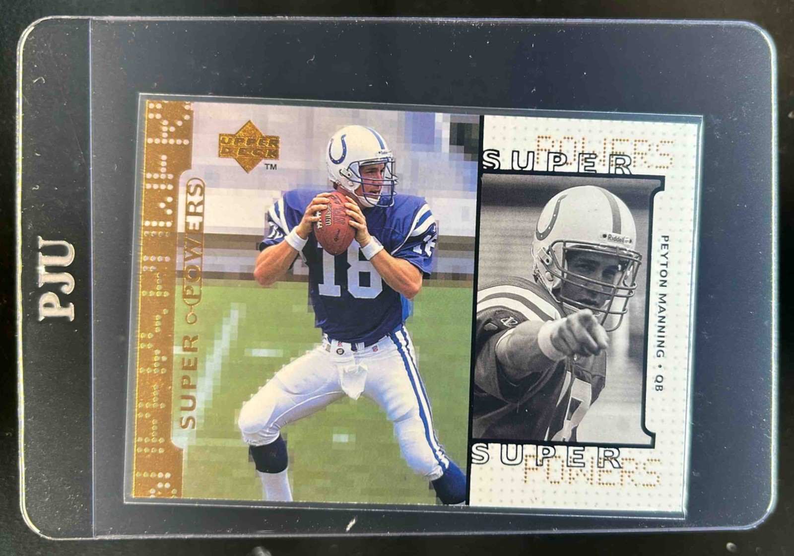 1998 Upper Deck Peyton Manning Super Powers Rookie RC #S16 Colts