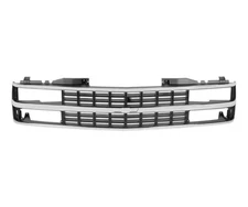 04-366 BROTHERS Trucks GMT400 Chevy Grille - Dual Headlight - Chrome