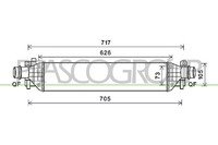 LadeluftküHler KüHler Ladeluft LLK FüR Opel Mokka/Mokka X 1.4 Chevrolet Trax J13