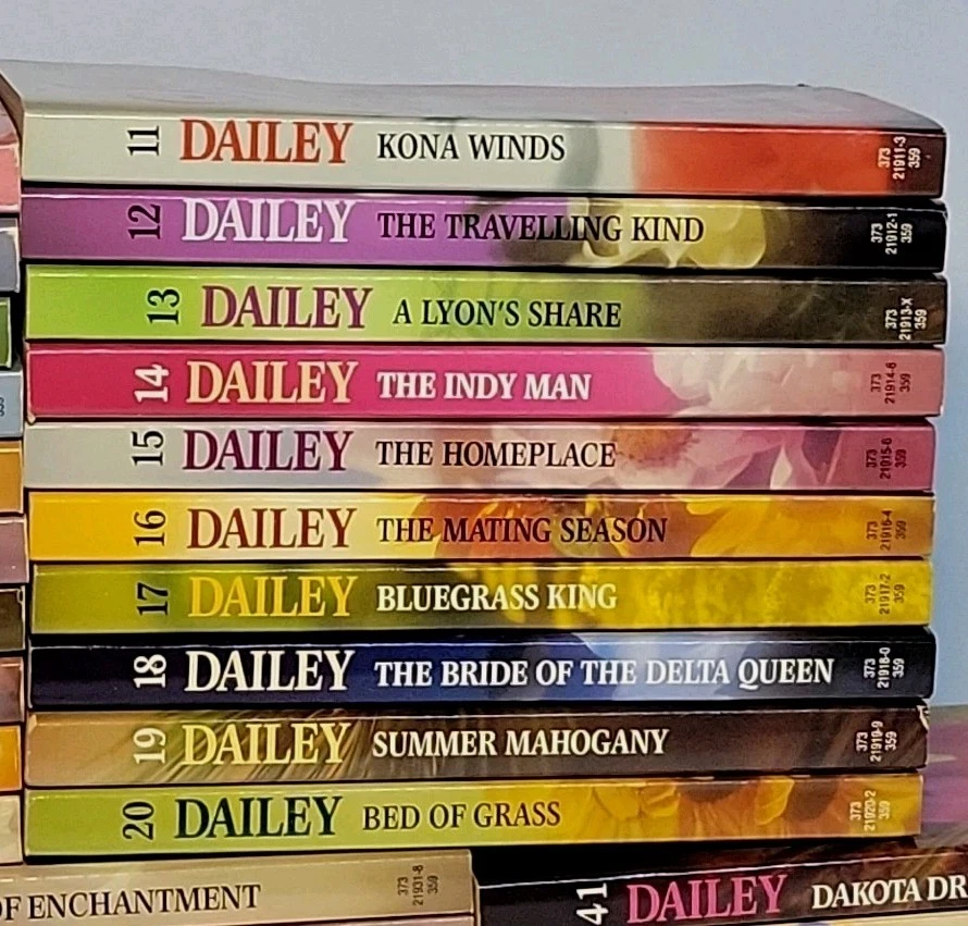 NEW Vtg Americana Complete Series Collectors Ed. 50 PB Janet Dailey Harlequin Foto 3 de 4