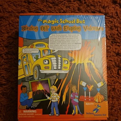 Magic School Bus Erupting Volcanoes Science Kit for Young Scientist NEW SEALED