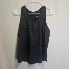 All in Motion Women's Black Snake Print Athletic Tank Top - Size S