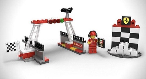 LEGO Ferrari x Showa Shell 6 Pieces Full Complete Not for sale Limited Edition - Picture 7 of 12