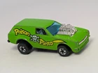 Vintage 1975 Hot Wheels Poison Pinto Green Flying Colors Diecast Car Hong Kong