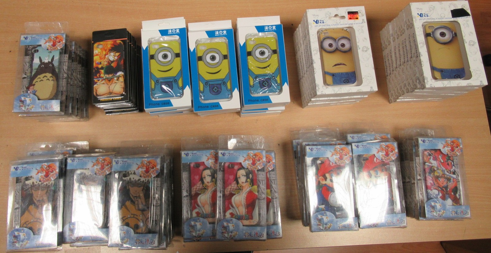 Hllen Cover IPhone 4 4S LOT 102 Sammler One Piece Sailor Mario Minion 12490₽