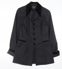 The J. Peterman Company Damen grau Wolle Blaz...