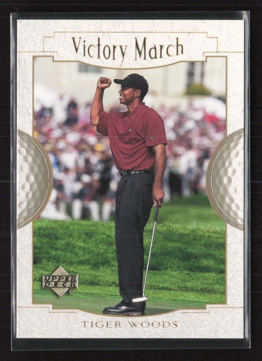 2001 Upper Deck - Tiger Woods#151 Victory Match