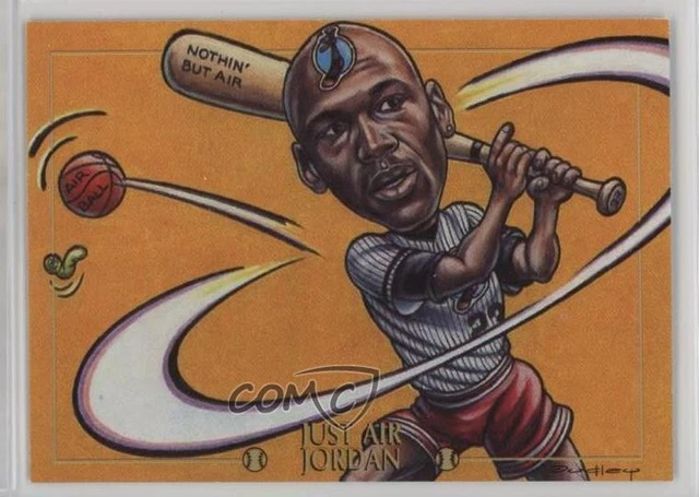 1993 Cardtoons Just Air Jordan Michael Jordan #95 HOF
