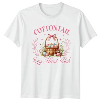 Cottontail Egg Hunt Club Damen T-Shirt Ostereiersuche Urlaub