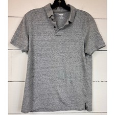 Old Navy Gray Polo Shirt Men's Size Small