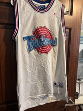 Space Jam Tune Squad Basketball Jersey M White  23 Michael Jordan