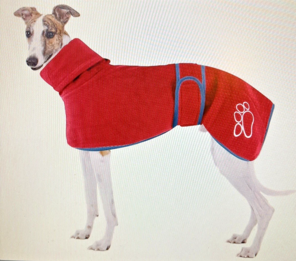 UOSIA Winter Warme Greyhound Hoodie Onesie Jumpsuit Voor Grote Honden Vierbenige Lange Mouwen Fleece Gevoerde Hondenjas Kleding Mode Sport Whippet Hooded Sweatshirt Outdoor Huisdier Outfits 3237785388