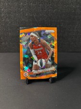 2025 Panini Prizm WNBA #94 Aaliyah Edwards Orange Ice Prizms Sun
