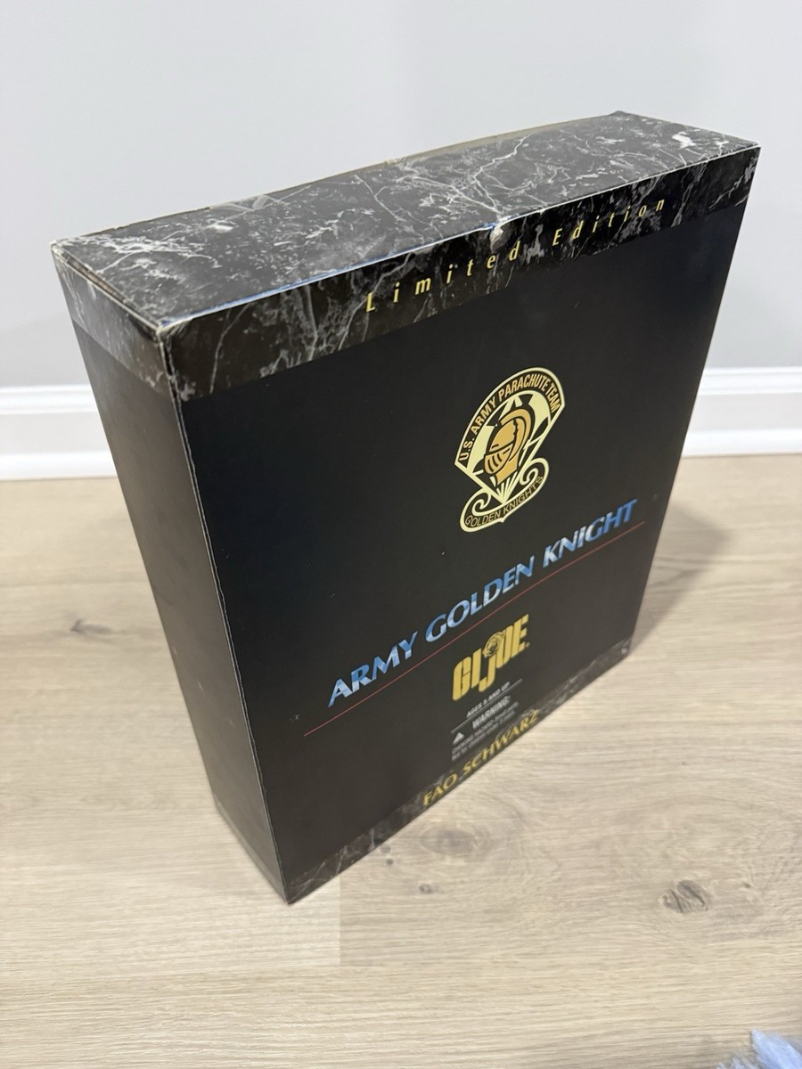 GI Joe Army Golden Knight FAO Schwarz Limited Edition 12