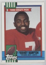 1990 Topps Rodney Hampton #48 b2t
